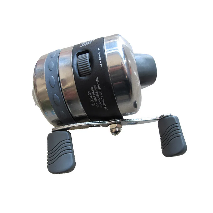 

BL25 Fishing Reel for Slingshot Shooting Fish Closed Wheel Outdoor Hunting with 5#PE line 40M