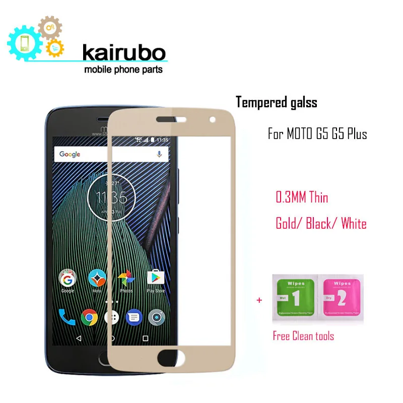 Для Motorola Moto G5 5 &quotXT1672 XT1676 Защитная пленка для экрана из закаленного стекла plus