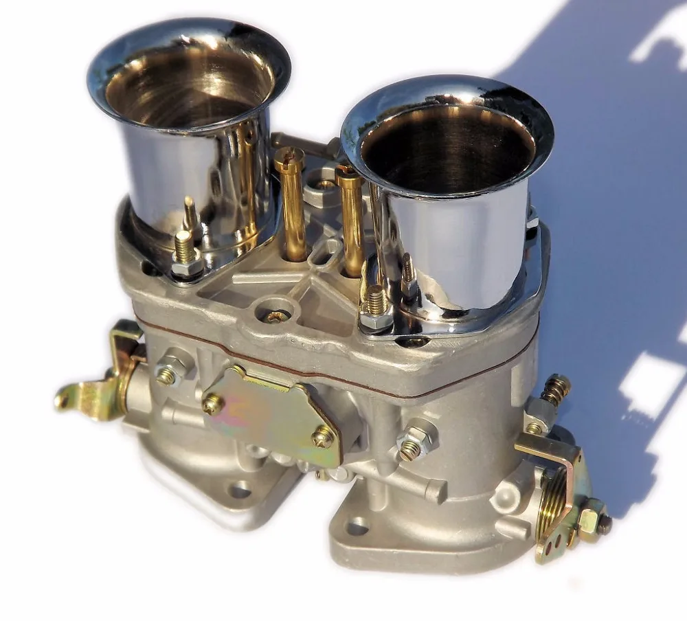 

2PCS/LOT Quality NEW 40 IDF oem carburetor + air horns replacement for Solex Dellorto Weber fit Opala Bug/Bettle/Vw Dellorto