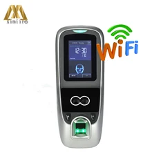 Смарт распознавание лица контроль доступа Multibio700 с wifi биометрический отпечаток пальца времени посещаемости офиса терминал