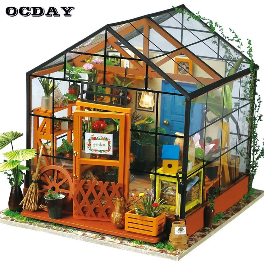 Puzzle 3d Bois Jouet Création Enfants Adulte Construction Maison