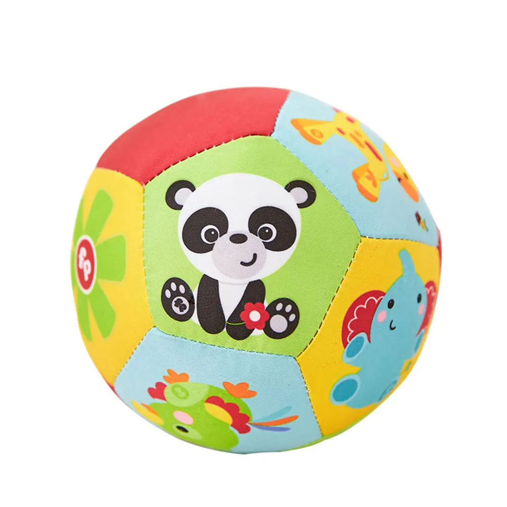 2019 Забавный детский мячик из хлопка, развивающая игрушка, детский мячик из хлопка для мягкого мяча с животными, Прямая доставка