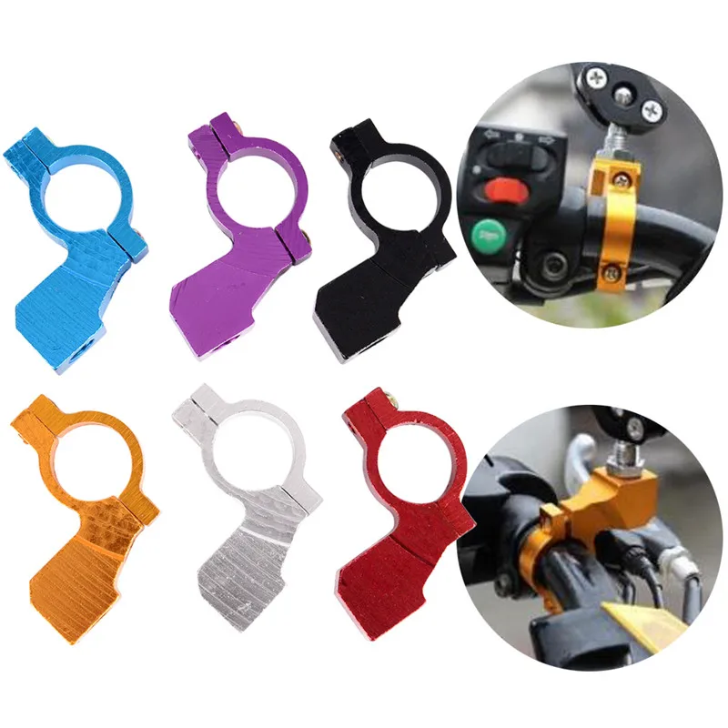 Purple 10MM 7/8" Motorcycle HandleBar Mirror Mount Holder Adaptor Aluminum Clamp Purple 10MM 7/8" Motorcycle HandleBar Mirror Mount Holder Adaptor Aluminum Clamp