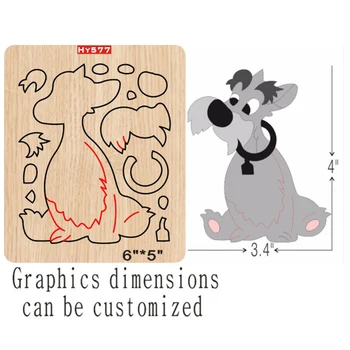 

dog cutting dies 2019 die cut &wooden dies Suitable for common die cutting machines on the market