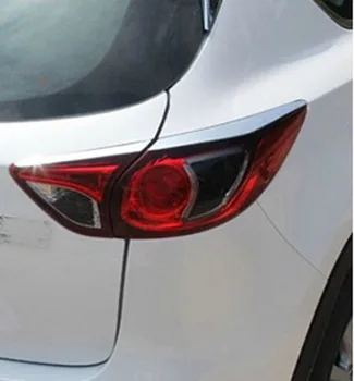 

Stainless Car Tail Light Lamp Trim Trims Cover Garnish For Mazda CX-5 2012 2013 2013 2014 2015