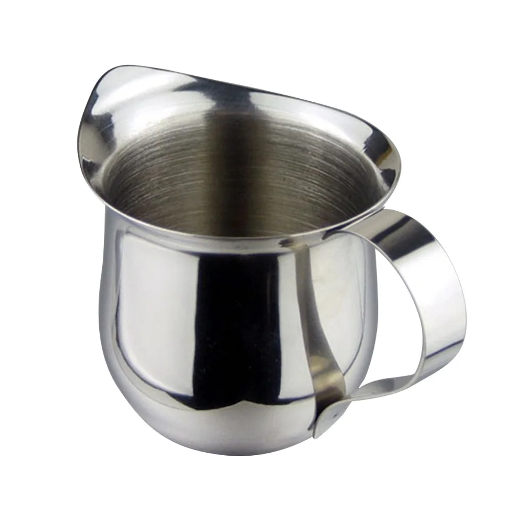 

Stainless Steel Mug Cup Container Coffee Pot Pitchers Jug Foam Milk