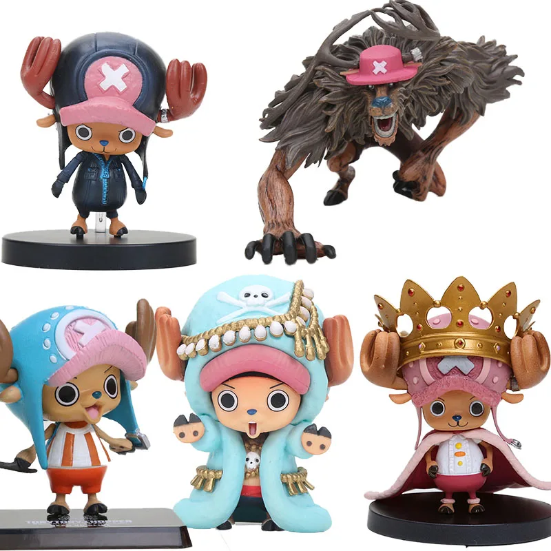 Аниме Tony Chopper драральное издание цельная фигура 15 е корона Чоппер фигурка ПВХ