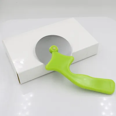Stainless Steel Cutter Pizza Knife Cake Tools Pizza Wheels Scissors Ideal for Pizza Pies Waffles and Dough Cookies