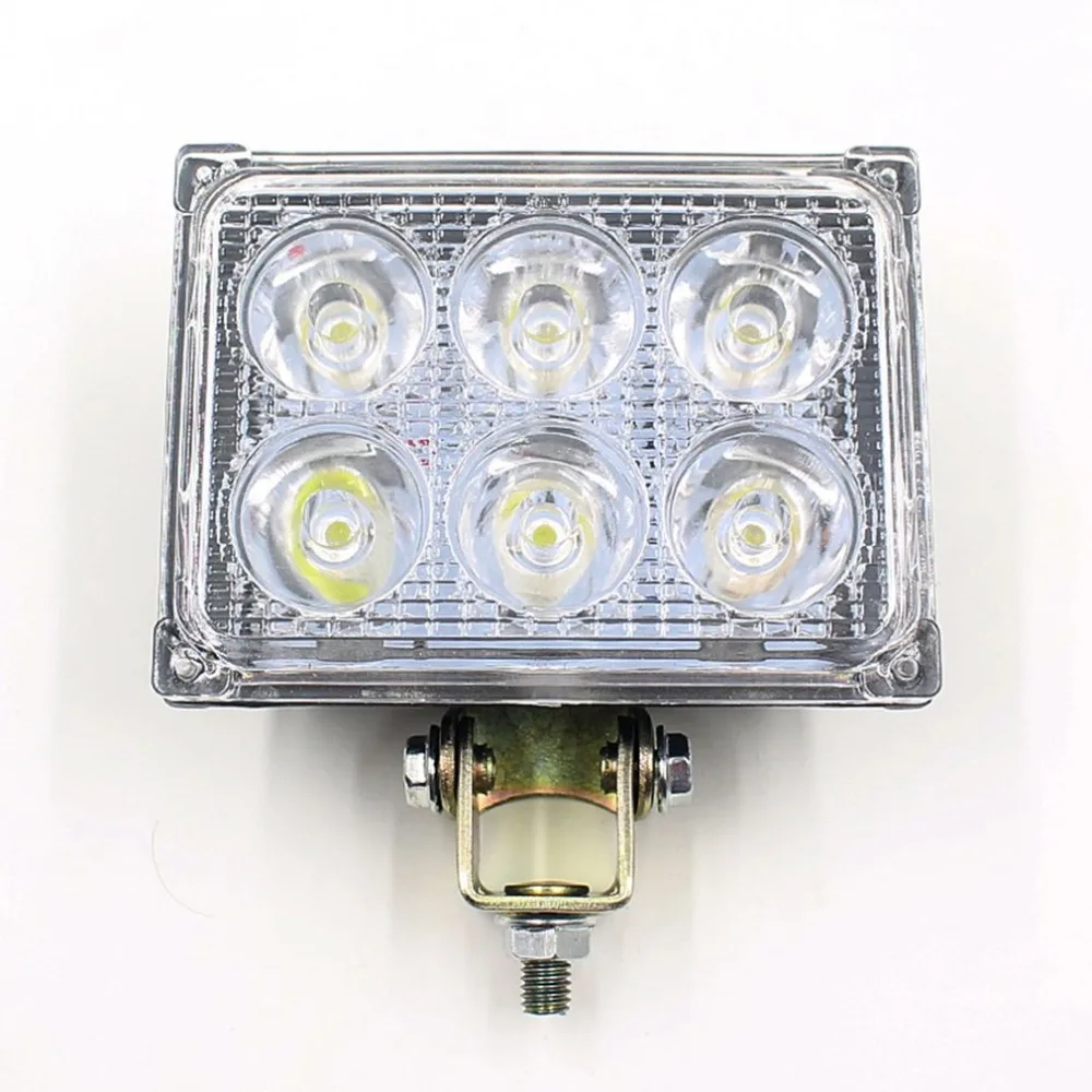 

12V 24V Universal Super Bright 18W 1200LM LED Work Light Lamp Off Road Work Light For SUV ATV Car Truck Tractor Boat