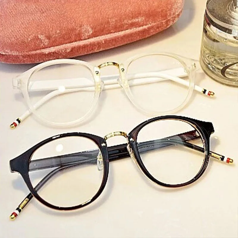 Fashion Retro Round Spectacle Eyeglasses Frame Transparent Men Women Optical Myopia Glasses Frame Computer Eyeware 2018 Fashion Retro Round Spectacle Eyeglasses Frame Transparent Men Women Optical Myopia Glasses Frame Computer Eyeware 2018