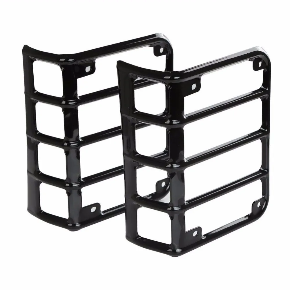 Защитная крышка заднего фонаря для 07 17 Jeep Wrangler JK 2 Door & Umlimited 4 (Sports Sahara Freedom Rubicon)|tail