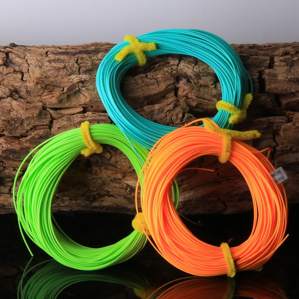 FREE SHIPPING DOUBLE TAPER FLOATING LINE DT6Fin Fishing Lines from