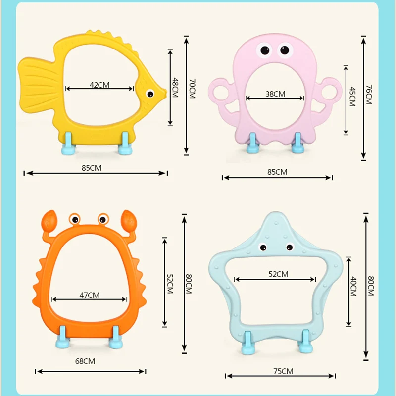 

2019 Kindergarten Hurdle Children Drill Caverns Arched Doors Plastic Drill Caverns Kindergarten Drill Hoop Sports Equipment Toys