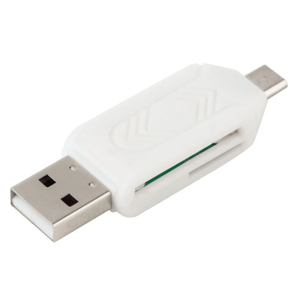 1 шт. Универсальный кардридер мобильный телефон ПК кардридер Micro USB OTG считыватель карт OTG TF/для флэш-память SD новейшая оптовая продажа