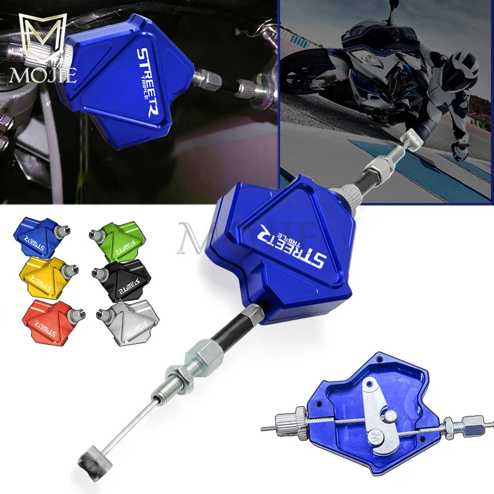

Motorcycle Stunt Clutch Lever Easy Pull Cable System For Triumph 675 STREET TRIPLE 2008-2015 675 STREET TRIPLE R/RX 2009-2016