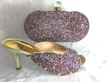 Fashion Italian Shoes And Bags Sets To Match For African font b Women b font Free