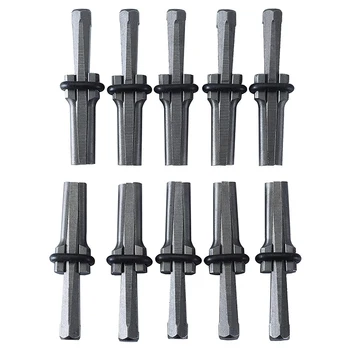 

10 Set 9/16inch Plug Wedges Feather Shims Concrete Rock Stone Splitter Hand Tools 14Mm