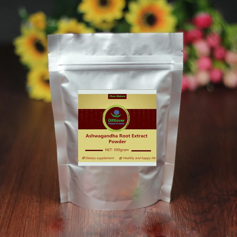 Чистый Экстракт Корня сомнифера,> 5% Ashwagandha, Nanfeizuiqie, индийский женьшень, с анолидами, для стресса и беспокойства, высокое качество