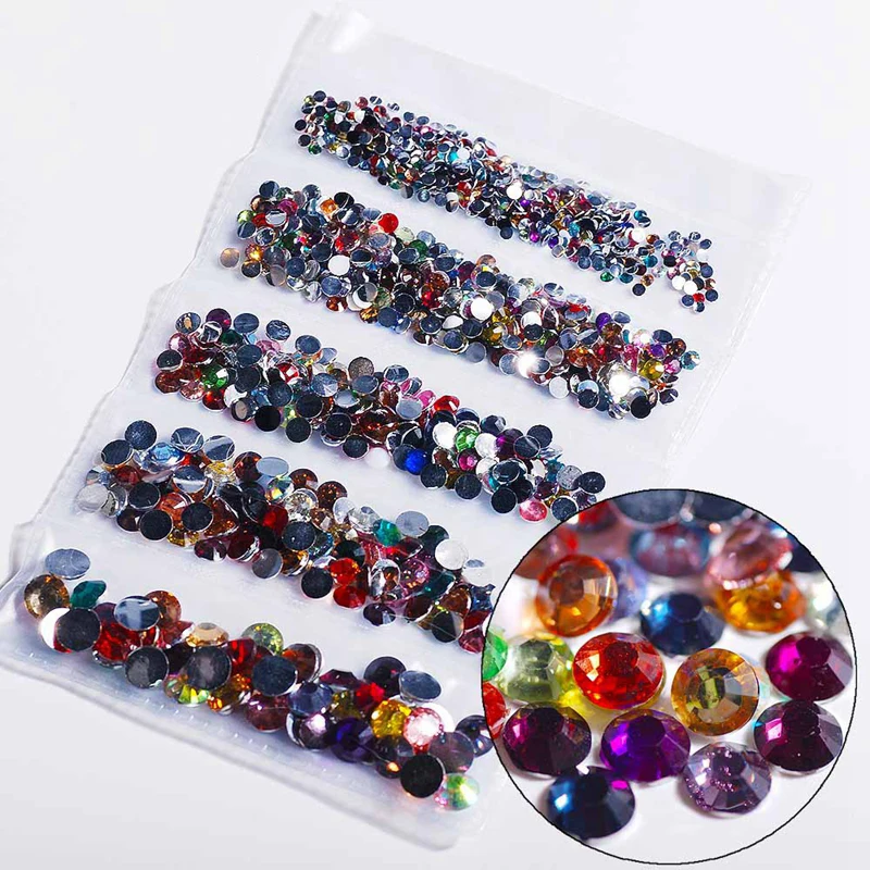 Встречаются по всей 1000 шт./упак. разных размеров с украшением в виде кристаллов Flatback Стразы 29 Цвета ногтей Стразы для дизайна ногтей, 3D, украшение для ногтей, драгоценные камни - Цвет: AM36390