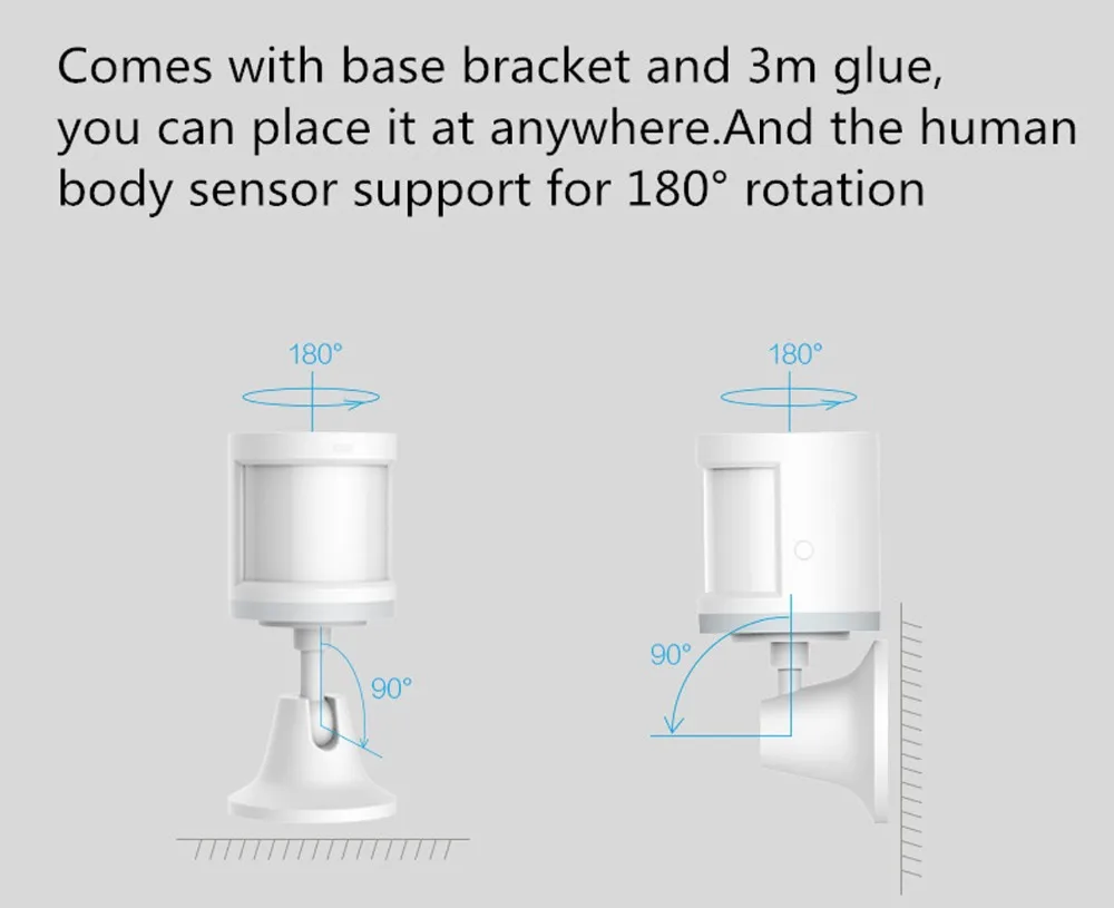 xiaomi Aqara датчик человеческого тела умный датчик движения тела Zigbee работает с xiaomi шлюзом