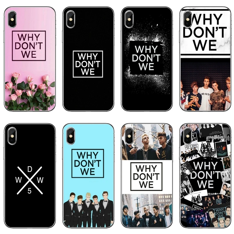 

Why dont we Corbyn Jonah For Samsung Galaxy S10 S9 S8 S7 S6 edge Plus Lite S5 S4 mini Note 9 8 5 4 TPU Soft phone cover case