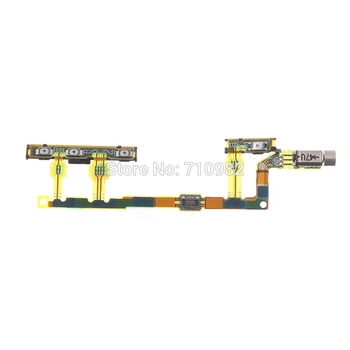 

10 pieces/lot Volume Button Vibration Motor and Power Switch Flex Cable For Sony Xperia Z3 Compact D5803 D5833