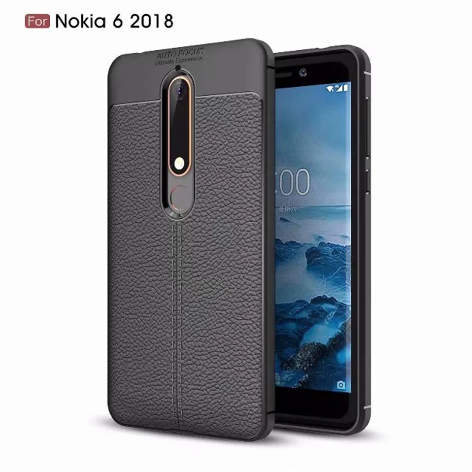 Кожа Телефон Чехлы для Nokia 8 7 плюс 6 2018 крышка Анти-стойкие Вернуться ТПУ чехлы 1 2 3 5