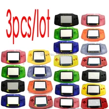 3 шт./лот Горячие ограниченной мультфильм Экран чехол для объектива multi-Цвет В виде ракушки заменить для gameboyadvance Корпус Цвет Boy Advance карман