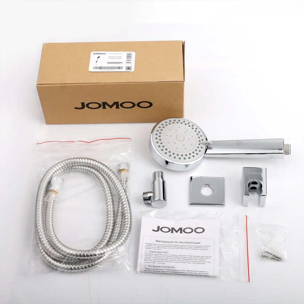 JOMOO лейка для душа экономия воды настенный держатель и шланг душ ванной 3 режимная