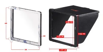 

A30-III 3.0"Popup shade Lcd hood for screen cover protector Nikon P530/D510/P500/P340/P330 camera Digital
