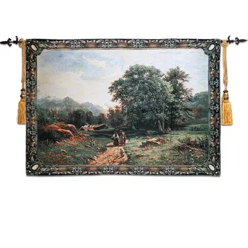 

88*140cm Belgium Art Wall Tapestry Wall Hanging Moroccan Decor Decorative Wall Cloth Tapestries Gobelin tapisserie tapiz pared