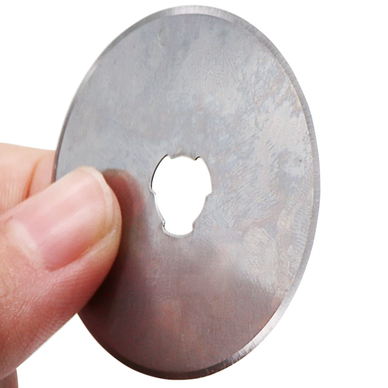 45 мм набор роторных резцов с 6 лезвиями для тканевая Бумага Винил круговой резки диск лоскутное шитье из кожи инструмент