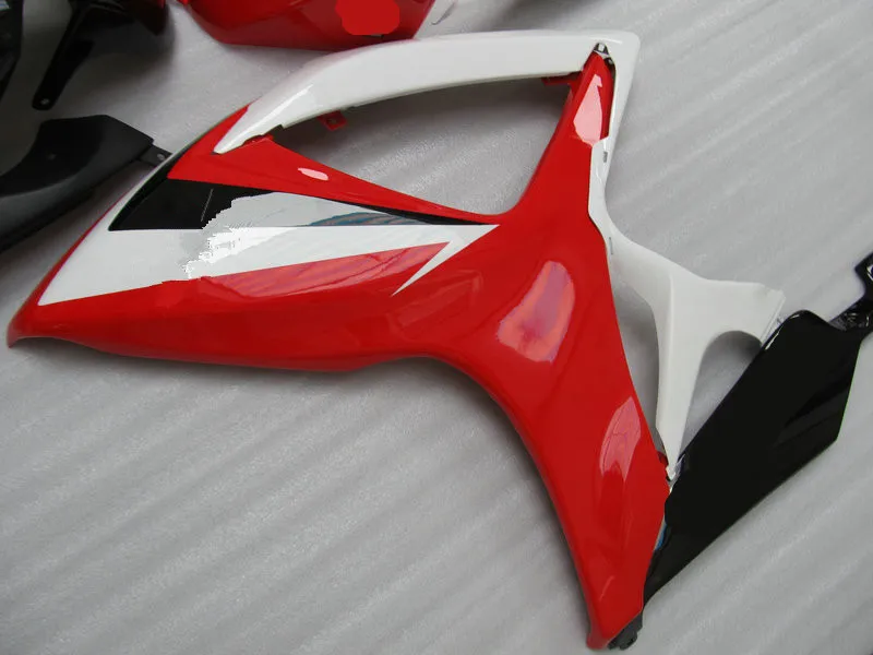 Набор обтекателей мотоцикла для GSXR600 750 K6 06 07 GSXR 600 GSXR750 2006 2007 ABS Красный Белый