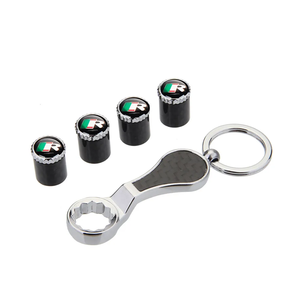 Wheel 4pcs Metal Valves Caps Tire Tyre Car Styling For Jaguar XJ XF F