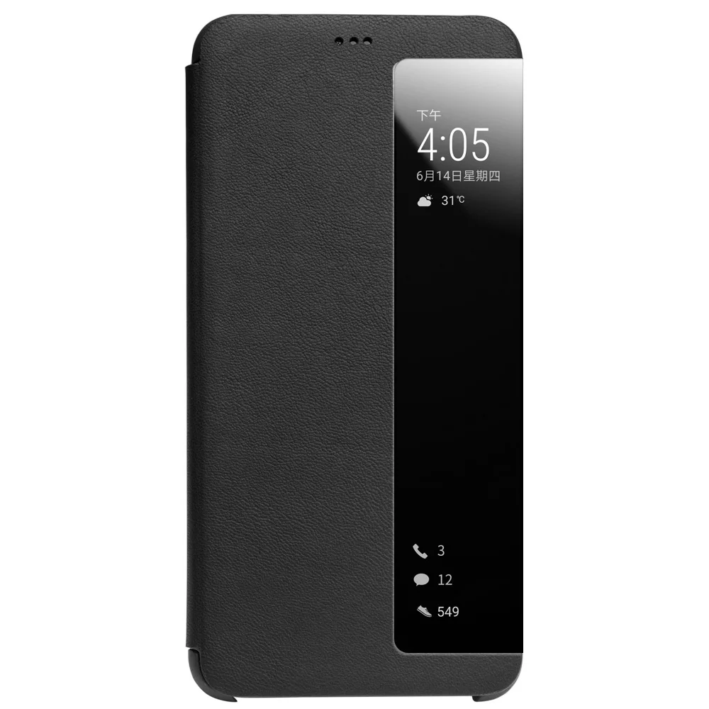 

QIALINO Luxury Business Style Genuine Leather PhoneCase for Huawei Ascend P20 Pro Bag Flip Cover for Huawei P20 for 5.8/6.1 inch