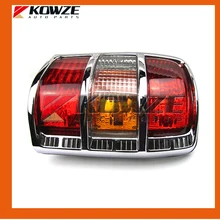 2 шт. Кристалл узкий хромированный задний комбинированный светильник для Pajero Montero Shogun 2 II 1990-2004 MB831088 MB831089 MB831490