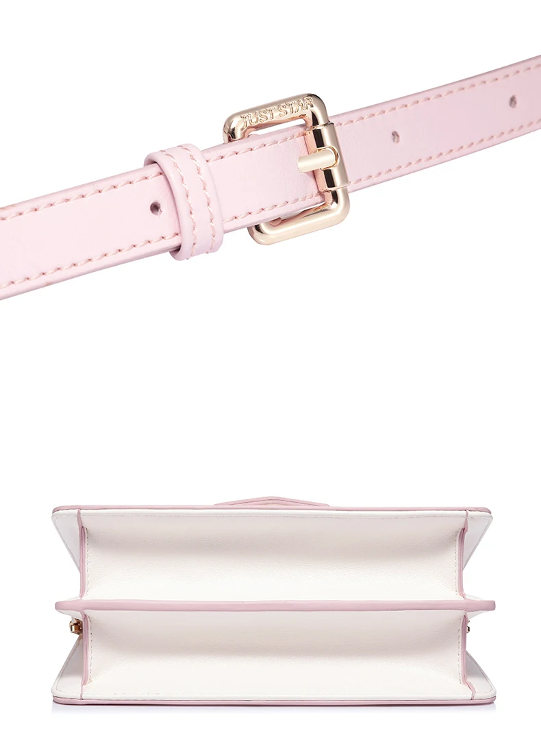 Just star women leather shoulder bag 6