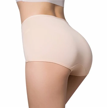

2018 Winte Intimates Women's Panties Ma'am High Waist Triangle Underpants Non-trace Seamless Briefs Sexy Natural Underwear