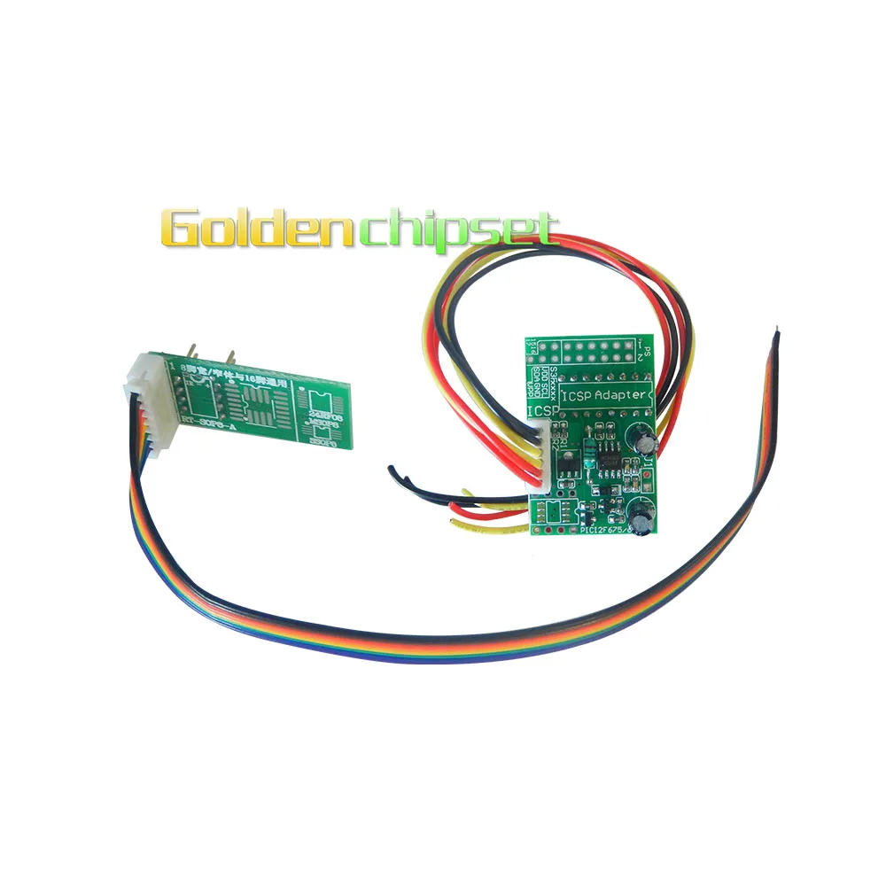 RT809F USB программатор+ тестовый Зажим Кабель VGA RT809F EEPROM FLASH 8051 AVR MCU GAL PIC SPI