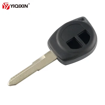 

YIQIXIN 10Pcs/lot 2 Button Remote Car Key Fob Shell Case Replace For Suzuki Grand Vitara Swift Ignis SX4 Key Shell HU133R Blade