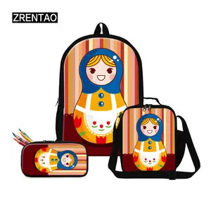 3 pcs backpack set