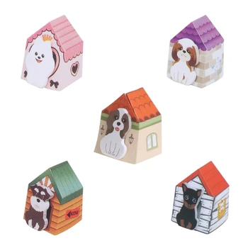 

Dog House Memo Pads Sticky Notes Writing Paper Notepad Home Office Stationery