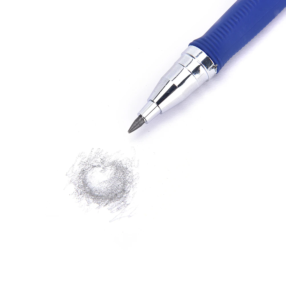 1 шт. 2B 2,0 мм синий черный привести держатель ручки механические карандаши для карандашей чертеж чертежа карандаш эскизов школы