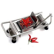 0.5cm/1cm Manual Cut Pepper Kitchen Household Small Pepper Cutting Machine Pepper And Pepper slicer цена 0.5cm/1cm Manual Cut Pepper Kitchen Household Small Pepper Cutting Machine Pepper And Pepper slicer цены онлайн