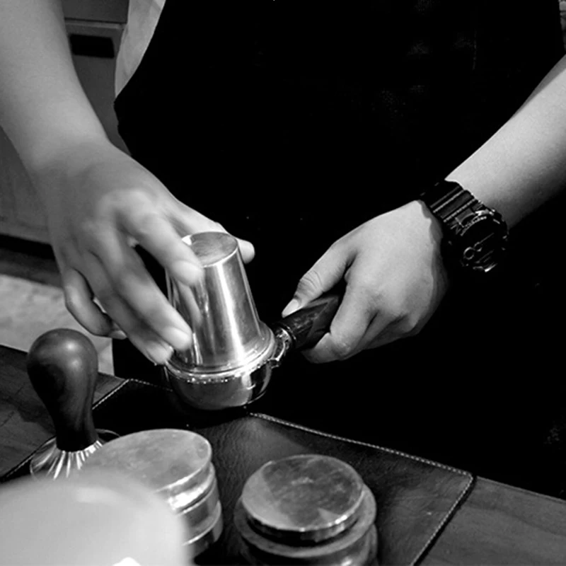 

New Coffee Dosing Cup Stainless Steel Coffee Powder Precision Dosing Cup For EK43 Grinder Tea Home Use