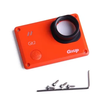 

Original Gitup Front Panel Accessories For Git2 Action Sports Camera - Orange/Golden With Free Shipping