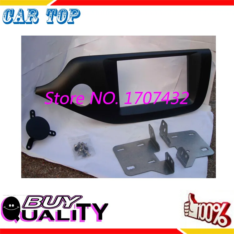 

Free shipping DOUBLE Din Car Radio fascia for CEE'D 2012+ stereo facia frame panel dash mount kit adapter trim Bezel facia