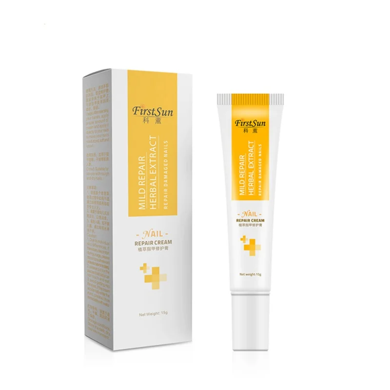 Hot High Quality Plant Extract Bactericidal Anti-inflammatory Orange Peel Tissue Moisturizing Gray Nail Bright Nail Care Cream