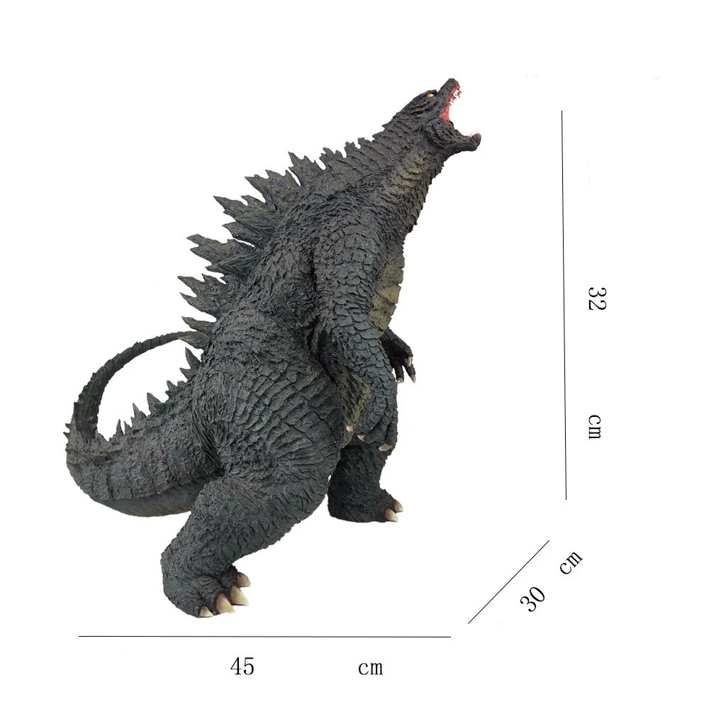 Большой размер фильм Gojira Смола фигурку Коллекционная модель игрушки|Игровые