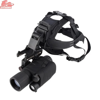 

ZIYOUHU Night Vision Hunting Monocular 1x24 Head Mounted Night Vision Monoculars Compact RG-55 Hunting Scope Built-in IR Device